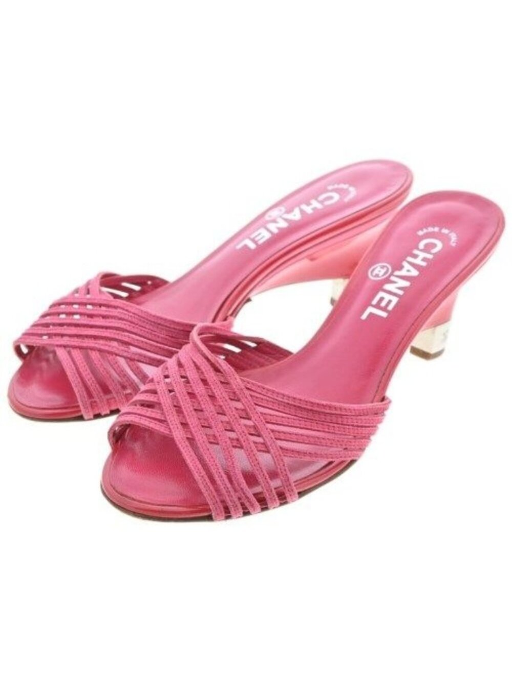 Chanel Sandals Pink
